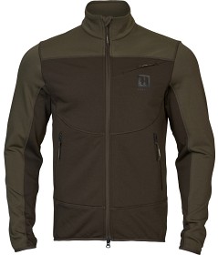 Bild på Härkila Olaf Fleece Jacket Shadow Brown/Forest Night