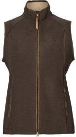 Bild på Härkila W's Sandhem Sherpa Fleece Vest Demitasse Brown