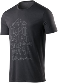 Bild på Houdini M's Big Up Message Tee True Black