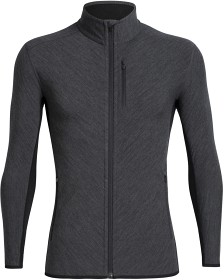 Bild på Icebreaker M's Descender LS Zip Jet HTHR/Black