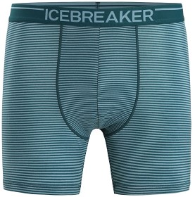 Bild på Icebreaker Men Anatomica Boxers Green Glory/Astral Blue/S