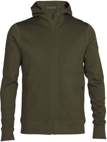 Bild på Icebreaker M's Elemental LS Zip Hood Loden
