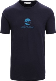 Bild på Icebreaker M's Tech Lite II SS Tee IB Essential Logo Midnight Navy