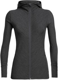 Bild på Icebreaker W's Descender LS Zip Hood Jet HTHR