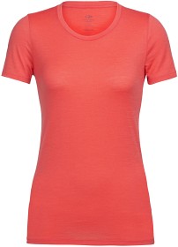 Bild på Icebreaker W's Tech Lite SS Low Crewe Poppy Red