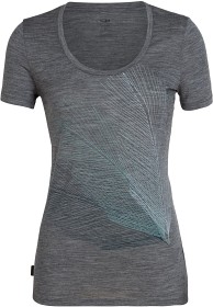 Bild på Icebreaker W's Tech Lite SS Scoop Plume Gritstone Hthr