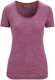 Bild på Icebreaker Women Sphere II SS Scoop Tee Go Berry Hthr
