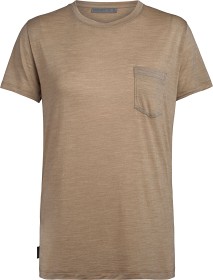 Bild på Icebreaker W's Nature Dye Drayden SS Pocket Crewe Almond