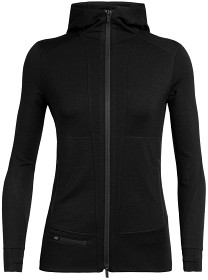 Bild på Icebreaker W's Quantum II LS Zip Hood Black