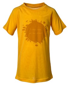 Bild på Isbjörn Earth Tee Kids Saffron