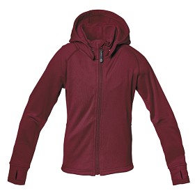 Bild på Isbjörn Panda Primaloft Hoodie Kids Bordeaux
