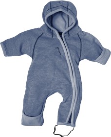 Bild på Isbjörn Wooly Baby Jumpsuit Denim