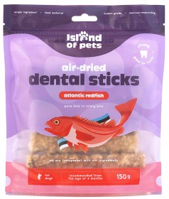 Bild på Island of Pets Air-dried Atlantic Redfish Dental Sticks 150 g