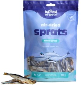 Bild på Island of Pets Air-dried Sprats 200 g