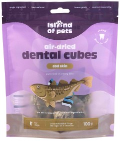 Bild på Island of Pets Cod Skin Dental Cubes 100 g