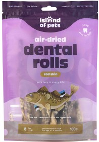 Bild på Island of Pets Cod Skin Dental Rolls 100 g