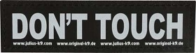Bild på Julius-K9 Kardborremärke DON'T TOUCH strl S