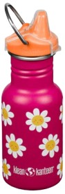 Bild på Klean Kanteen Klean Kanteen Kid Classic Narrow 355ml (w/ Kid Sippy) Happy Flowers
