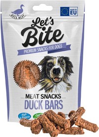 Bild på Let's Bite Meat Snacks Duck Bars 80 g