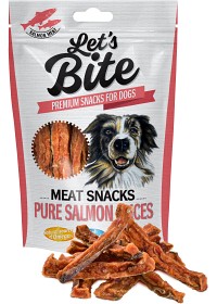 Bild på Lets Bite Meat Snacks Pure Salmon Slices 80 g