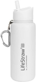 Bild på Lifestraw Go Bottle Stainless Steel 710 ML White