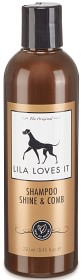 Bild på Lila Loves It Shampoo Shine & Comb 250 ml