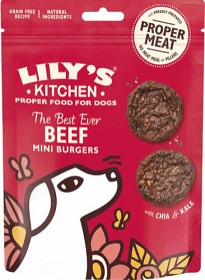 Bild på Lily's Kitchen Dog The Best Ever Beef Mini Burgers 70g