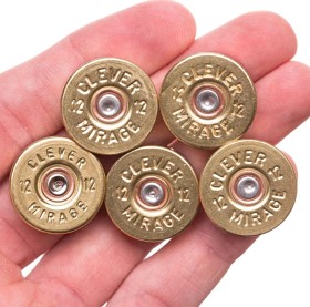 Bild på Lucky Shot Kylskåpsmagnet Kaliber 12 5-pack