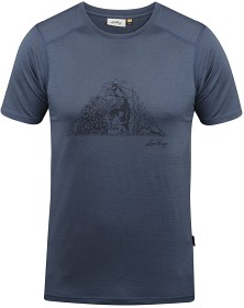 Bild på Lundhags Fika Merino lt Ms Tee Mid Blue