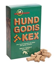 Bild på Magnusson Hundgodis Kex med Färskt Oxkött 500 g