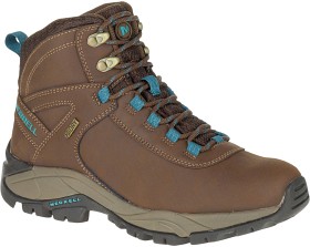 Bild på Merrell W's Vego Mid Leather Waterproof Dark Earth/Brittanty Blue