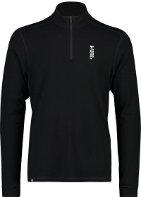 Bild på Mons Royale M's Cascade Merino Flex 200 1/4 Zip Black