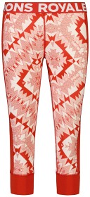 Bild på Mons Royale W's Cascade Merino Flex 200 3/4 Legging Retro Red Nordtek