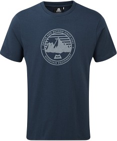 Bild på Mountain Equipment Roundel Mens Tee Denim Blue