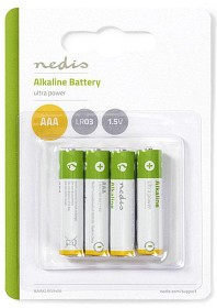 Bild på Nedis AAA Alkaline Battery 4 pcs