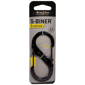 Bild på Nite Ize S-Biner SlideLock #4 Black
