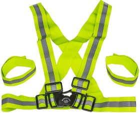 Bild på Nordic Grip Reflective Kids Cross Belt with 2 Band Yellow Junior