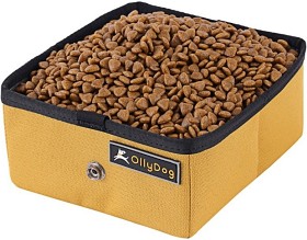 Bild på OllyDog  Crumple Travel Bowl Golden Spice