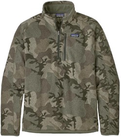 Bild på Patagonia M's Better Sweater 1/4 Zip River Delta Multi: Industrial Green