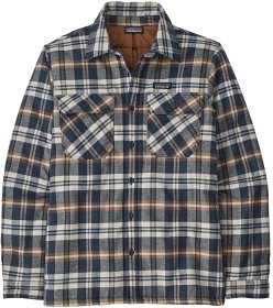 Bild på Patagonia M's Insulated Organic Cotton MW Fjord Flannel Shirt Fields New Navy