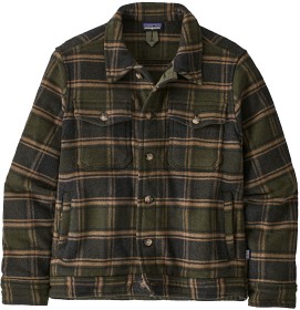 Bild på Patagonia M's Melton Wool Trucker Jacket Hope Basin Green
