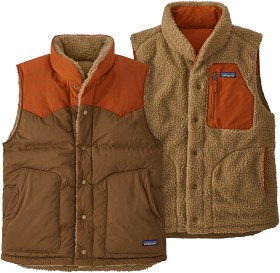 Bild på Patagonia M's Reversible Bivy Down Vest Owl Brown