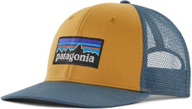 Bild på Patagonia P-6 Logo Trucker Hat Pufferfish Gold