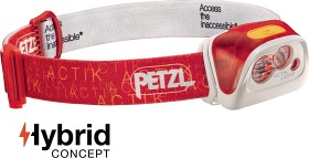 Bild på Petzl Actik Core 350 lm Röd - Uppladdningsbar