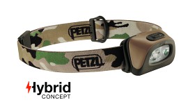 Bild på Petzl Tactikka+ Vit/Rött ljus 250 lm Camouflage