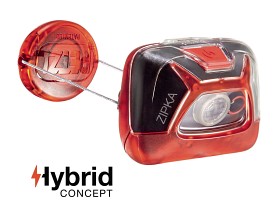 Bild på Petzl Zipka 200 lumen Röd