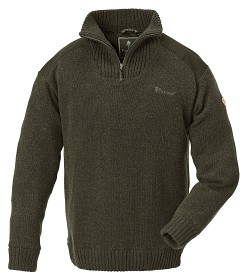 Bild på Pinewood M's Hurricane Sweater Dark Green Melange