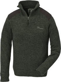 Bild på Pinewood W's Hurricane Windproof Sweater Dark Green Melange