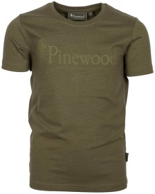 Bild på Pinewood Kids Outdoor Life T-Shirt Kids Hunting Olive