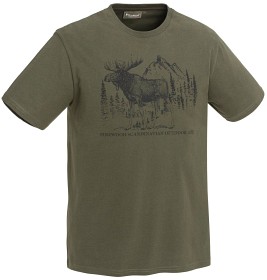 Bild på Pinewood M's Moose T-Shirt Green